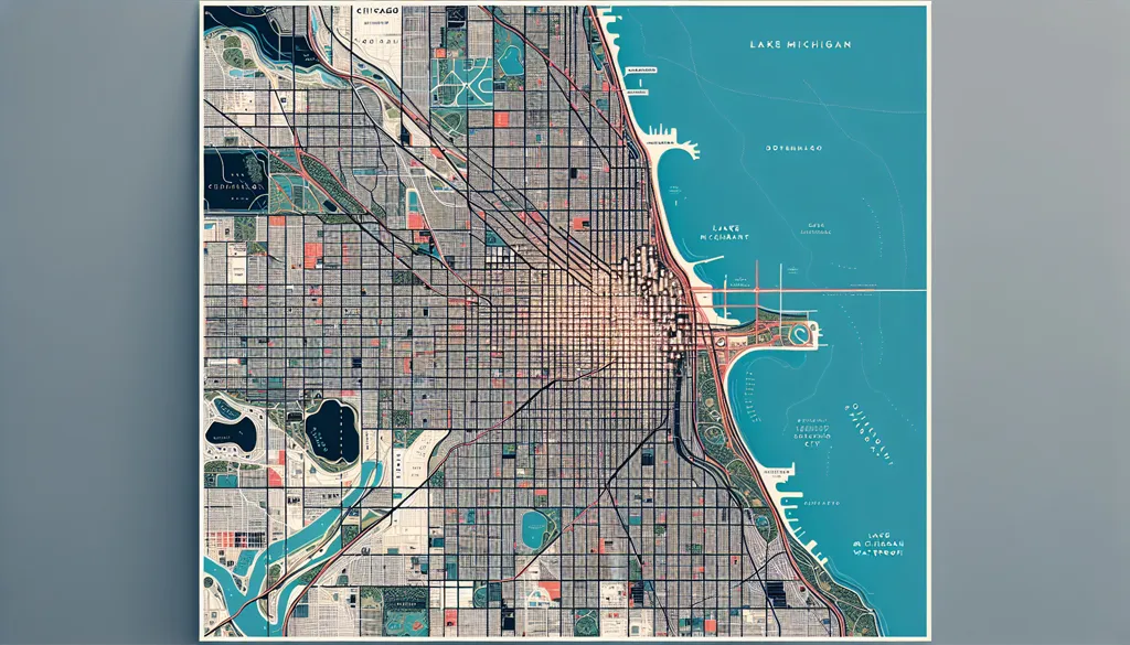 map of chicago nicknames