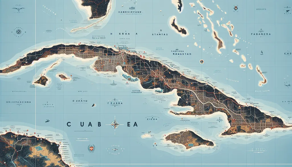 map of cuba nicknames