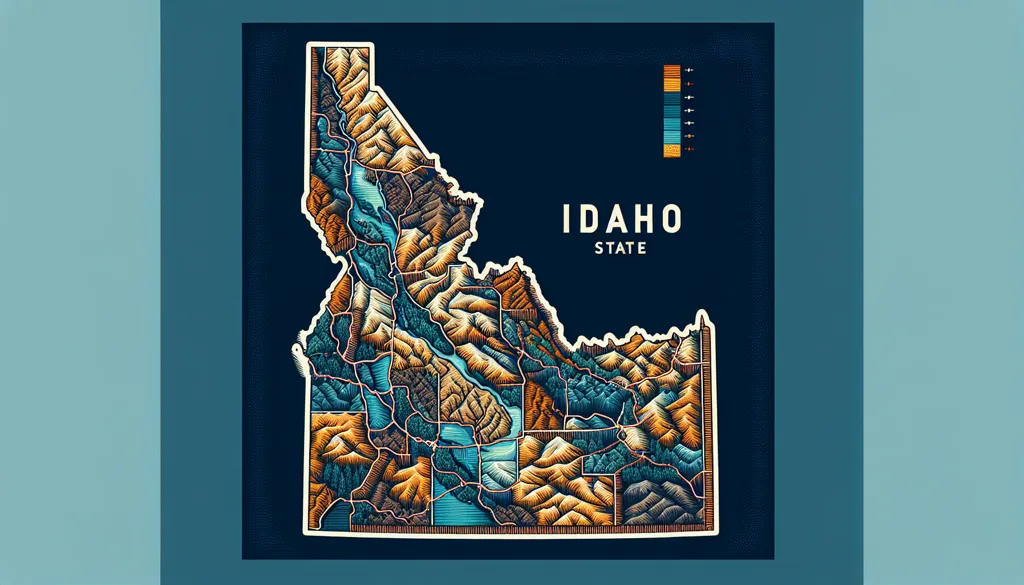 map of idaho nicknames