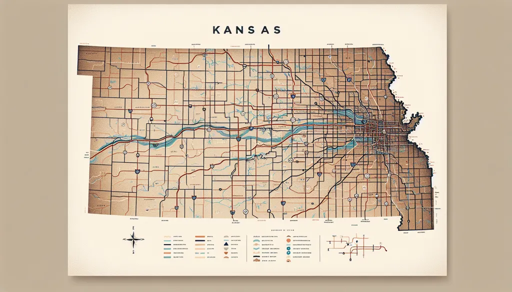 map of kansas nicknames