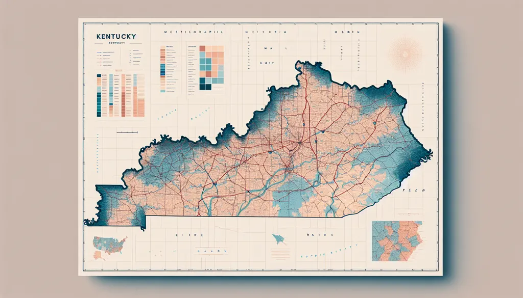 map of kentucky nicknames