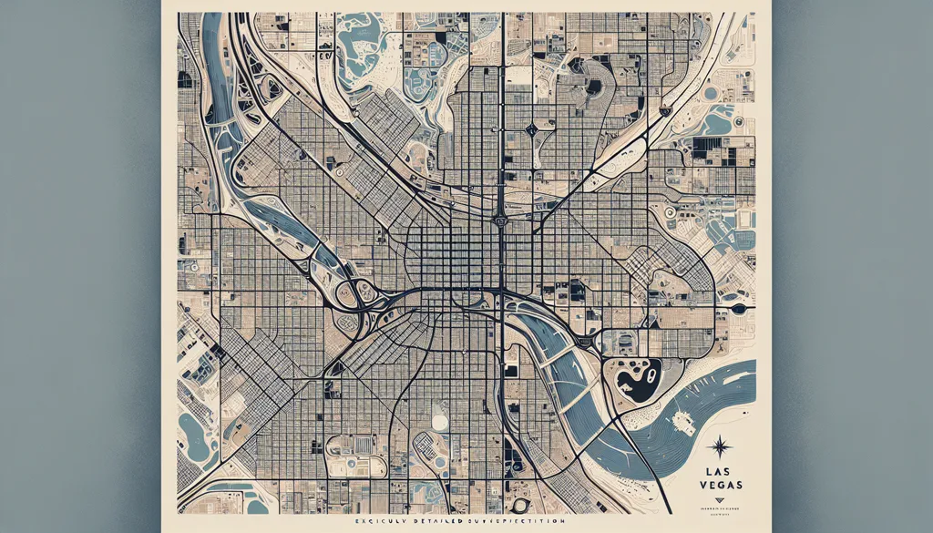 map of las vegas nicknames