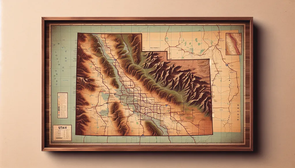 map of utah nicknames