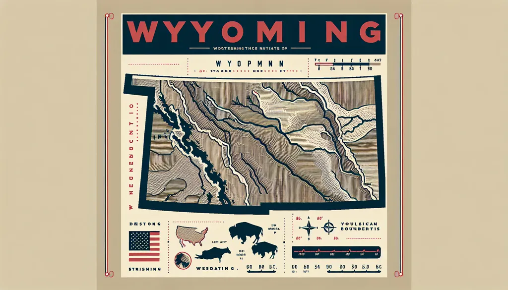 map of wyoming nicknames